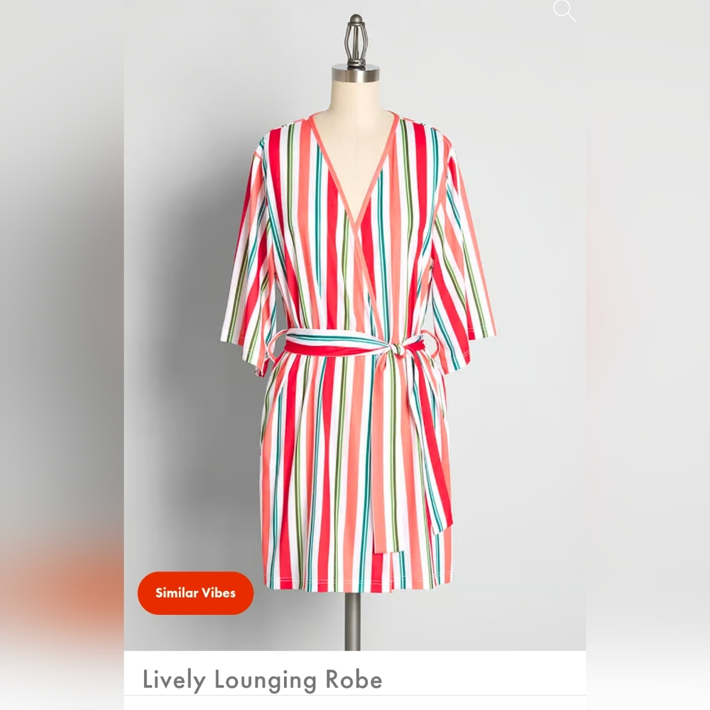 Modcloth Lively lounging robe